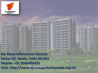 Ajnara Luxurious villas in Greater Noida Call Us 91 9560450435