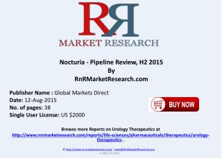 Nocturia Disease Pipeline Therapeutics Development Review H2 2015