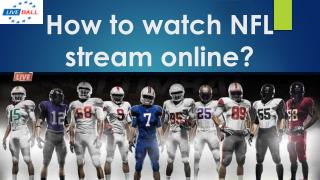 How to watch NFL stream online?