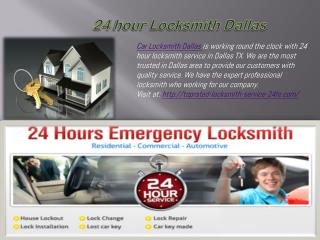 24 hour locksmith Dallas