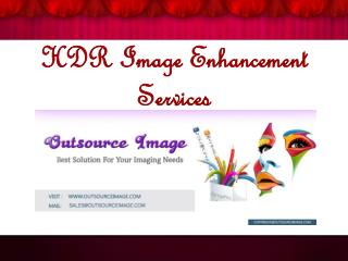 HDR Image Enhancement Services