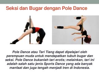 Seksi dan Bugar dengan Pole Dance