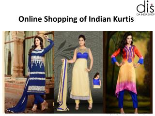 Online Shopping of Indian Kurtis