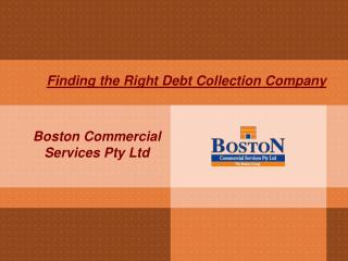 Finding the Right Debt Collection Company
