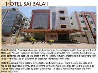 Hotel Sai Balaji