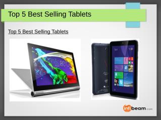 Top 5 Best Selling Tablets