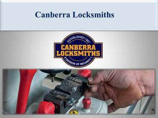 Canberra Locksmiths