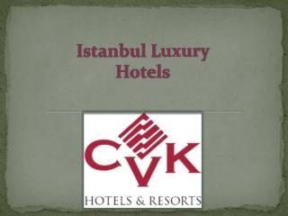 Istanbul luxury hotels