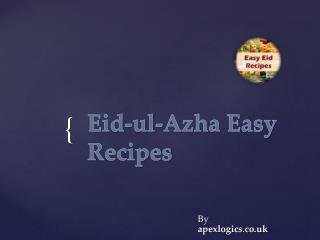 Eid-ul-Azha Easy Urdu Recipes
