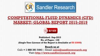 2019 World Computational Fluid Dynamics (CFD) Industry by Market Size, Trends, Drivers and Growth Opportunities Analysis