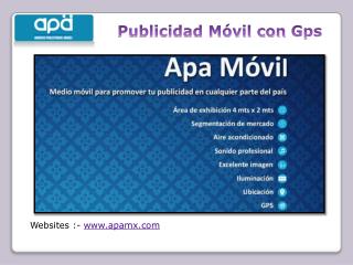 GPS solicitud para móvil publicidad