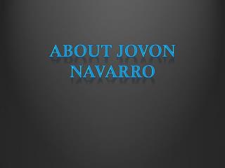 Jovon Navarro