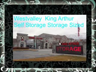 Extra space 10x20 Self Storage Unit of Westvalley King Arthur Self Storage