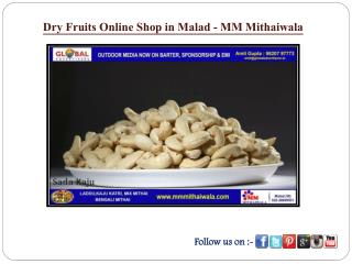 Dry Fruits Online Shop in Malad - MM Mithaiwala