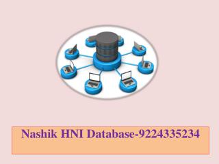 Nashik HNI Database-9224335234