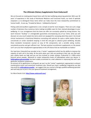 Sulforaphane Capsules