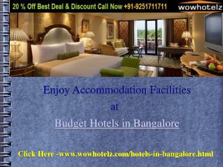 Cheap Budget Hotels in Bangalore