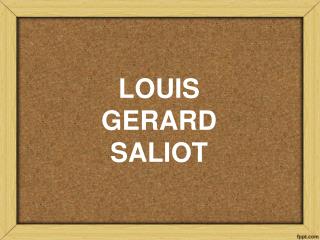 Gerard Saliot | CEO of EAM Group Louis Gerard Sailot