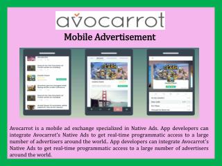 Mobile Advertisement