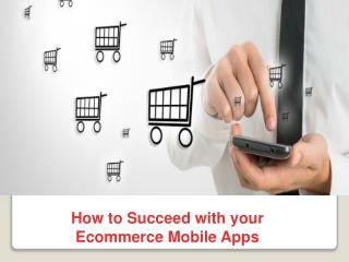 E-commerce Application development