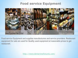 Food servicve Equipment