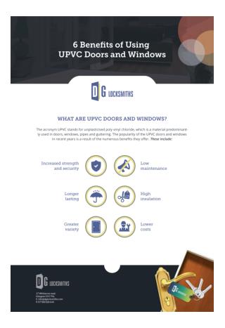 6 Benefits of using UPVC doors