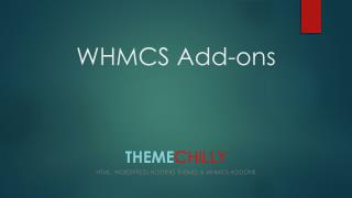 Premium WHMCS Add-ons & Modules For Hosting Companies