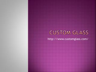 custom bent glass