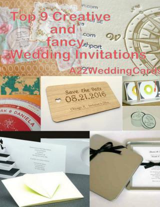 Top 9 Most Creative And Fancy Wedding Invitations