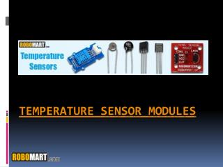 Temperature Sensor Modules