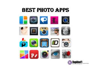 Best photo apps