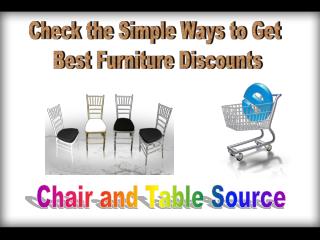 Check the Simple Ways to Get Best Furniture Discounts