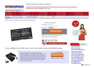 http://www.batteriesshopping.fr/asus-m70s-series.html