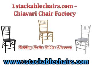 1stackablechairs.com - Chiavari Chair Factory