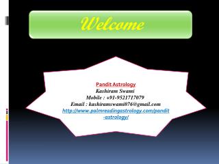 Pandit Astrology contact no. 9521717079