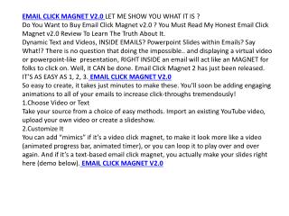 email click magnet v2.0