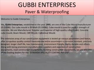 Paver & Waterproofing