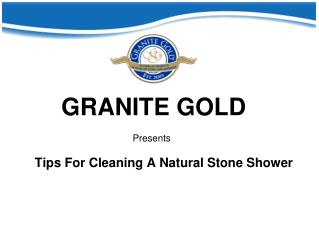 Tips For Cleaning A Natural Stone Shower