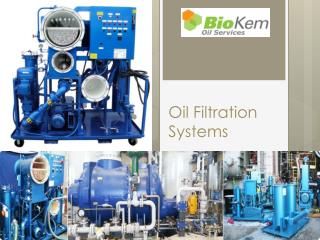 Oil Filtration Systems