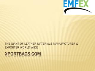 Genuine Leather Bags Wholesale