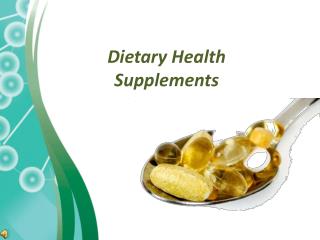 Online Health Supplement Store