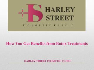 How You Get Benefits from Botox Treatments