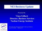 NEI Business Update