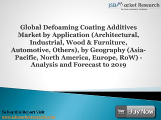 JSBMarketResearch: Global Defoaming Coating Additives Market