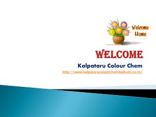 Kalpataru Colour Chem Balkum