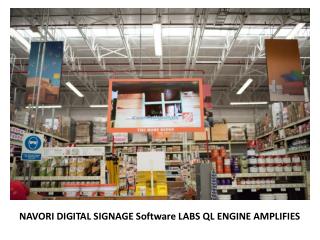 Navori Digital Signage Software Labs Amplifies