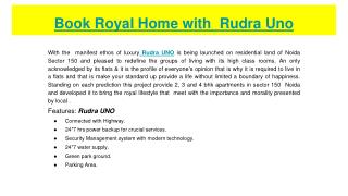 Book Royal Home With Rudra Uno