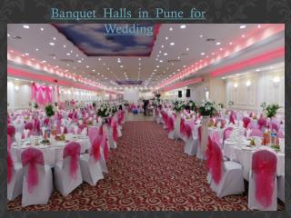 Banquet Halls in Pune for Wedding