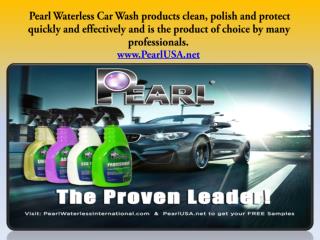 Pearl Waterless Car Wash in Xtreme Mobile.