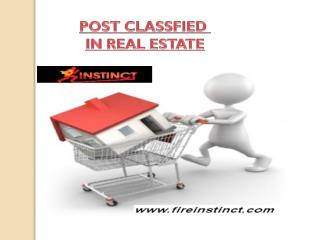 Free Classifieds in Real Estate